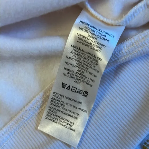 Maeve Anthropologie Long-Sleeve Off-The-Shoulder Sheer Top - Picture 14 of 16